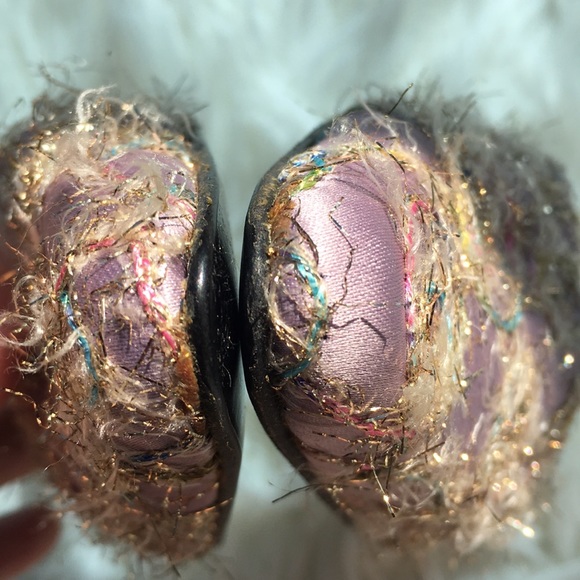 NWOB Charles Jourdan Lavender tweed Pointy Heels - Picture 13 of 16